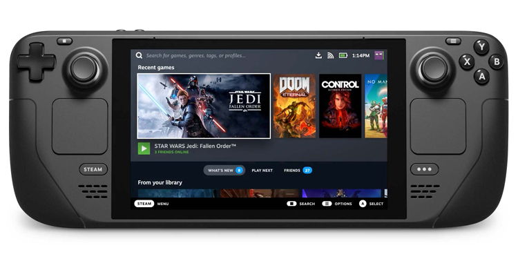 Valve порекомендовала использовать портативную игровую консоль Steam Deck в туалете, на даче и других местах